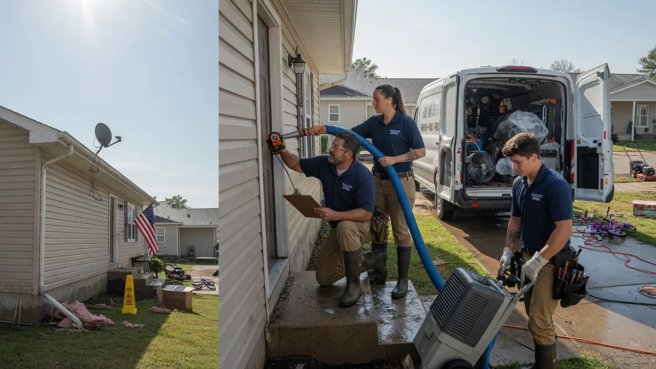 Ceiling Water Damage Restoration in Ransom Canyon, TX near me